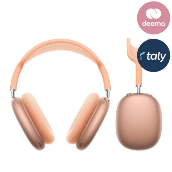 Apple airpods max 2 wireless over-ear headphones, apple h2 chip, active noise cancellation - Orange